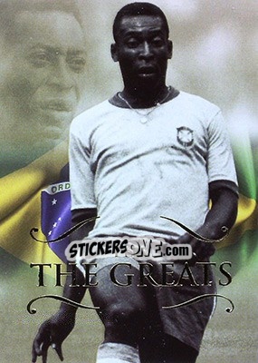 Sticker Pele - World Football UNIQUE 2011 n. 177 - Futera