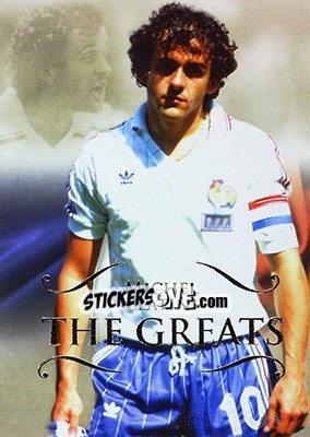 Sticker Michel Platini - World Football UNIQUE 2011 - Futera