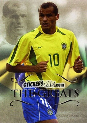 Sticker Rivaldo - World Football UNIQUE 2011 n. 180 - Futera