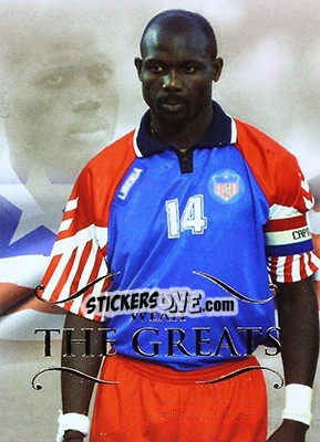Sticker George Weah - World Football UNIQUE 2011 n. 184 - Futera