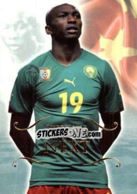 Figurina Stephane Mbia - World Football UNIQUE 2011 - Futera
