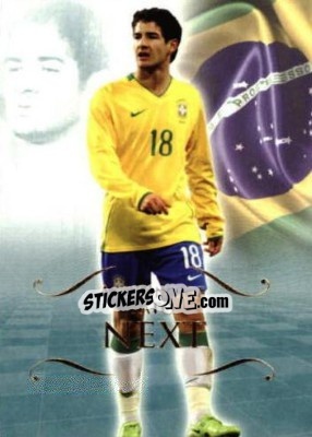 Sticker Alexandre Pato - World Football UNIQUE 2011 n. 194 - Futera