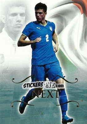 Sticker Davide Santon - World Football UNIQUE 2011 n. 196 - Futera