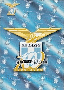 Cromo Logo centenario - S.S. Lazio 1900-2000 - Panini