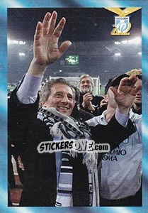 Cromo Sergio Cragnotti - S.S. Lazio 1900-2000 n. 2 - Panini