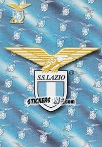 Figurina Logo Lazio - S.S. Lazio 1900-2000 - Panini