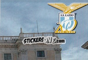 Sticker Team 1999-2000 / Team 1973-1974 (puzzle 1) - S.S. Lazio 1900-2000 - Panini