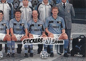 Sticker Team 1999-2000 / Team 1973-1974 (puzzle 3) - S.S. Lazio 1900-2000 - Panini