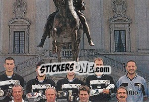 Sticker Team 1999-2000 / Team 1973-1974 (puzzle 5) - S.S. Lazio 1900-2000 n. 14 - Panini