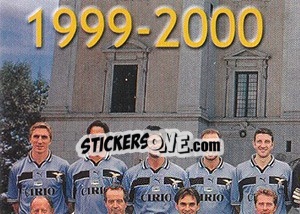 Sticker Team 1999-2000 / Team 1973-1974 (puzzle 8) - S.S. Lazio 1900-2000 n. 17 - Panini