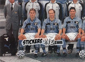 Sticker Team 1999-2000 / Team 1973-1974 (puzzle 9) - S.S. Lazio 1900-2000 n. 18 - Panini