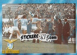 Sticker Esultanza - S.S. Lazio 1900-2000 - Panini