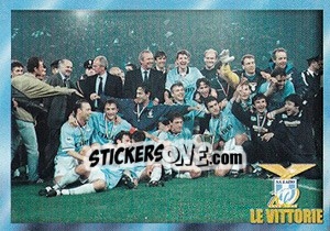 Figurina Coppa Italia 1997-1998 - S.S. Lazio 1900-2000 - Panini