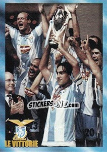 Figurina Supercoppa europea 1999 - S.S. Lazio 1900-2000 - Panini