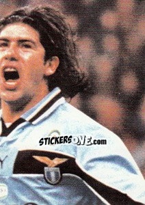 Sticker Marcelo Salas / Giorgio Chinaglia (puzzle 2) - S.S. Lazio 1900-2000 n. 56 - Panini