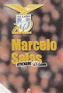 Cromo Marcelo Salas / Giorgio Chinaglia (puzzle 3) - S.S. Lazio 1900-2000 - Panini