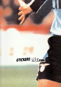 Sticker Marcelo Salas / Giorgio Chinaglia (puzzle 4) - S.S. Lazio 1900-2000 n. 58 - Panini