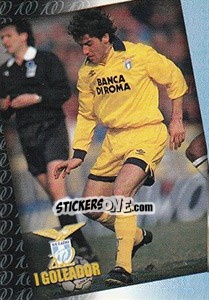 Sticker Karl-Heinz Riedle - S.S. Lazio 1900-2000 n. 66 - Panini