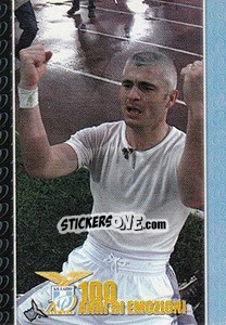 Sticker Fabrizio Ravanelli - S.S. Lazio 1900-2000 n. 75 - Panini