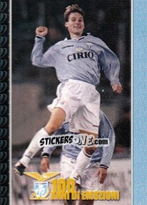 Sticker Pavel Nedved - S.S. Lazio 1900-2000 n. 76 - Panini