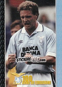 Sticker Paul Gascoigne - S.S. Lazio 1900-2000 n. 77 - Panini