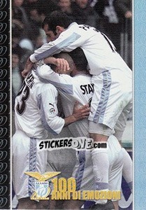 Cromo Gruppo - S.S. Lazio 1900-2000 - Panini