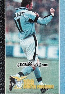 Sticker Sinisa Mihajlovic - S.S. Lazio 1900-2000 - Panini