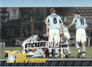 Sticker Gruppo - S.S. Lazio 1900-2000 - Panini