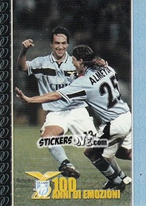 Sticker Matias Almeyda - S.S. Lazio 1900-2000 n. 87 - Panini