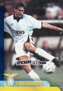 Sticker Diego Fuser - S.S. Lazio 1900-2000 n. 92 - Panini