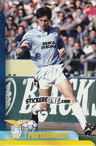 Sticker Cristiano Bergodi - S.S. Lazio 1900-2000 n. 96 - Panini