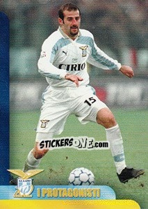 Sticker Giuseppe Pancaro - S.S. Lazio 1900-2000 n. 101 - Panini