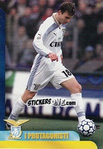 Sticker Pavel Nedved - S.S. Lazio 1900-2000 n. 105 - Panini