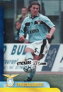 Cromo Matias Almeyda - S.S. Lazio 1900-2000 - Panini