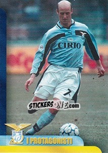 Sticker Attilio Lombardo - S.S. Lazio 1900-2000 n. 110 - Panini
