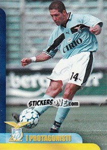 Cromo Diego Pablo Simeone - S.S. Lazio 1900-2000 - Panini