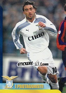Sticker Roberto Mancini - S.S. Lazio 1900-2000 - Panini