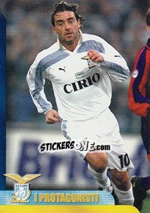 Sticker Roberto Mancini - S.S. Lazio 1900-2000 n. 113 - Panini
