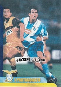 Sticker Simone Inzaghi - S.S. Lazio 1900-2000 n. 116 - Panini