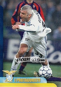 Sticker Fabrizio Ravanelli - S.S. Lazio 1900-2000 n. 117 - Panini