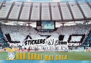 Sticker Curva nord - S.S. Lazio 1900-2000 n. 124 - Panini