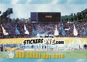 Sticker Curva nord - S.S. Lazio 1900-2000 n. 125 - Panini