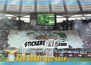 Sticker Curva nord - S.S. Lazio 1900-2000 n. 126 - Panini