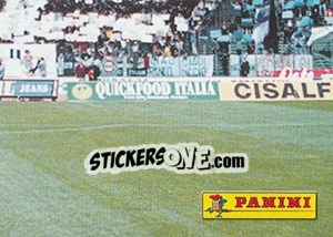 Sticker Curva nord / Sciarpata (puzzle 3) - S.S. Lazio 1900-2000 n. 129 - Panini
