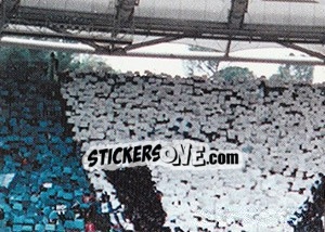 Sticker Curva nord / Sciarpata (puzzle 8) - S.S. Lazio 1900-2000 n. 134 - Panini