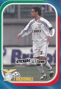 Sticker Alessandro Nesta - S.S. Lazio 1900-2000 n. 136 - Panini