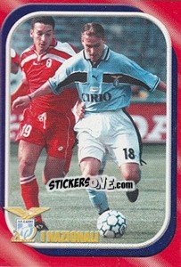 Sticker Pavel Nedved - S.S. Lazio 1900-2000 n. 139 - Panini