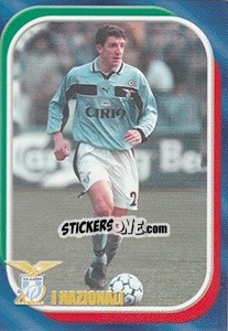 Cromo Paolo Negro - S.S. Lazio 1900-2000 - Panini