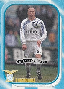 Sticker Roberto Nestor Sensini - S.S. Lazio 1900-2000 - Panini