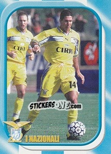 Sticker Diego Pablo Simeone - S.S. Lazio 1900-2000 n. 147 - Panini
